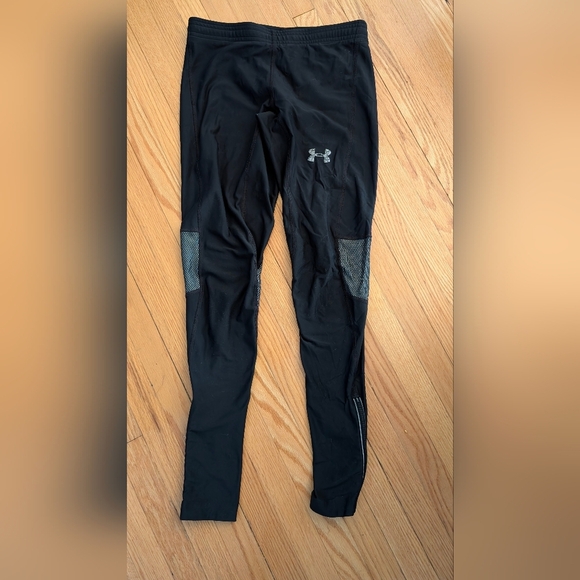 Under Armour Black and Gray Athletic Leggings - Picture 1 of 4